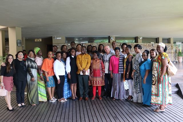 Ambassaor Mehl with Female Parliamentarians